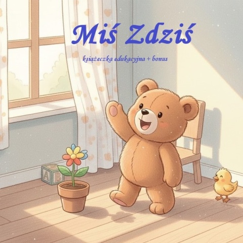 Miś Zdziś-książeczka edukacyjna + bonus