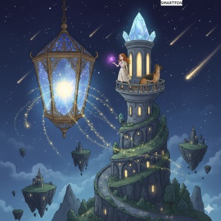 Przygody czarodziejki Leny i owczarka Marka-początek- na smartfon